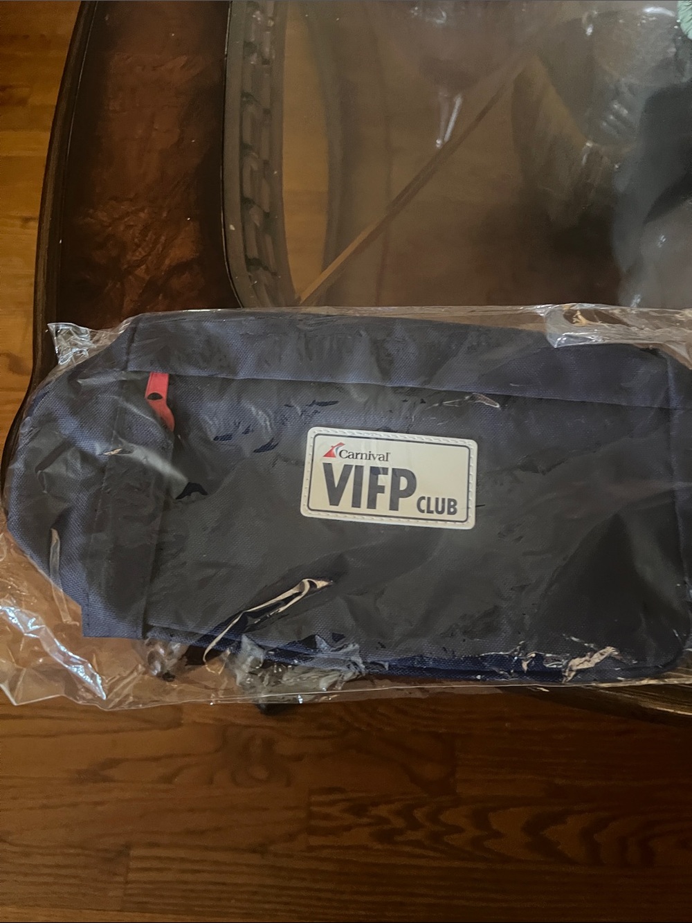 VIFP Carnival Club Navy Men's Toiletry/ Cosmetic Bag